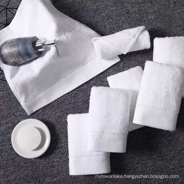 1PC Cotton Towels Home Kitchen Hand Towel Hotel Bathroom White Face Towel 35x35/35x75/40x80cm